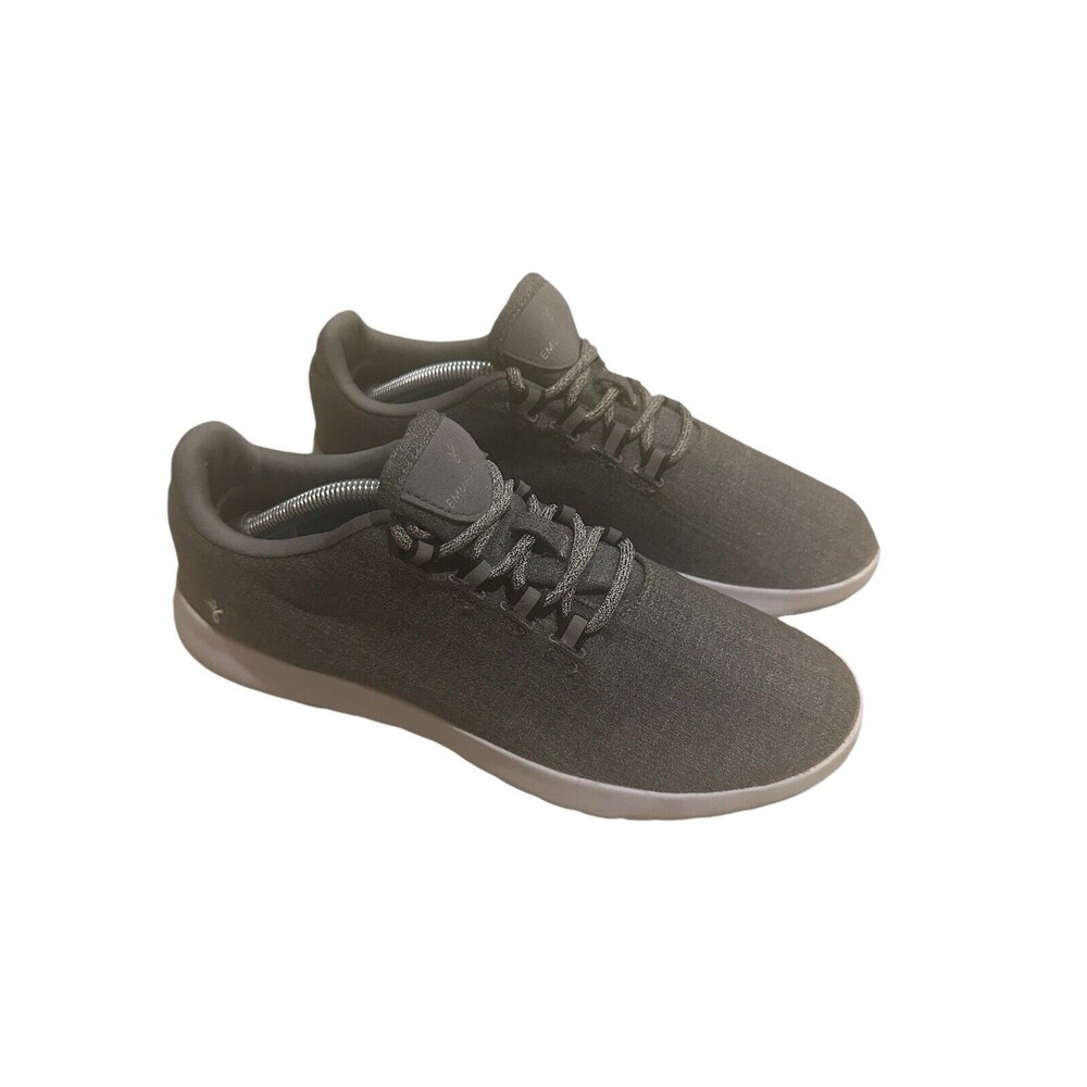 EMU Australia Grey Barkly Sneakers Tennis Shoes Women's 8 Wool Upper